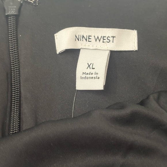 Nine West Black Sequin Pencil Skirt Women’s XL New With Tags - Picture 3 of 8